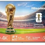 Hisense 55-Inch 4K UHD Smart TV (55A62QS, 2025 Model) – Precision Color, Dolby Vision, Dolby Audio, Game Mode PLUS | VIDAA OS, Wi-Fi, Bluetooth, HDMI