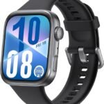 HUAWEI Watch FIT 4 Smartwatch, Sports Fitness Tracker, 5ATM Waterproof, Health Insights, Up to 10 Days Battery, Compatible with Android™ & iOS, Black